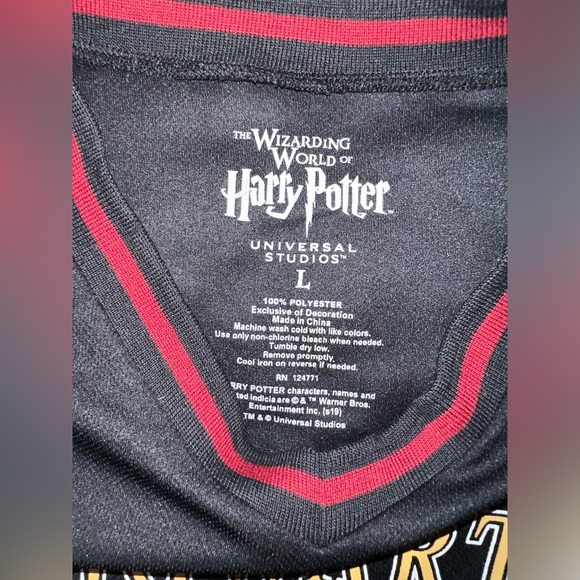 Harry Potter hogwarts jersey - Picture 3 of 3